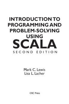 introduction to programming and problem solving using scala