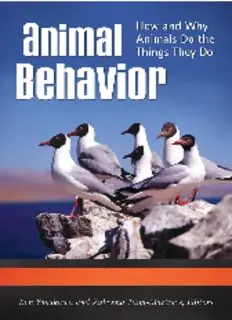 Download Animal Behavior: How and Why Animals Do the Things They Do PDF
