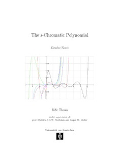 Download The s-Chromatic Polynomial PDF by Gesche Nord