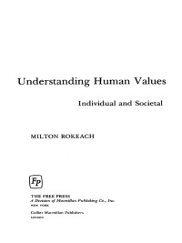 case study on human values pdf