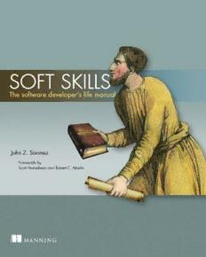 Download Soft Skills: The Software Developer's Life Manual PDF