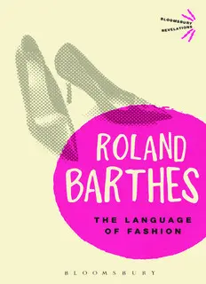 Download The Language of Fashion PDF by Barthes, Roland