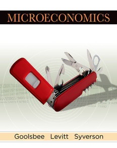 Download Microeconomics PDF By Austan Goolsbee; Steven D. Levitt; Chad ...