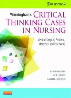 winningham's critical thinking cases in nursing 6th edition pdf