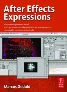 after effects expressions marcus geduld pdf download