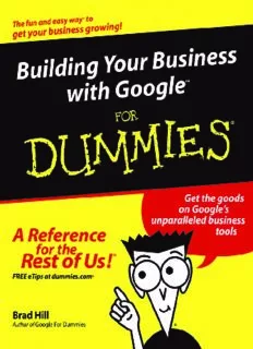 Download Building Your Business With Google for Dummies PDF by Brad Hill