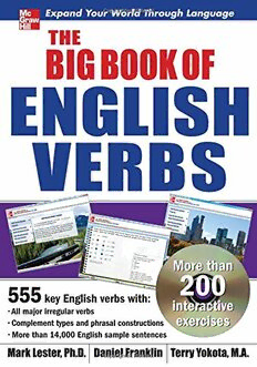 Download The Big Book of English Verbs PDF by Mark Lester, Daniel ...