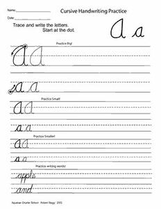 Download Cursive Handwriting Practice. Английские прописи PDF by Stagg ...