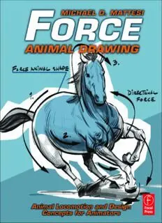 Download Force: Animal Drawing: Animal locomotion and design concepts for  animators PDF