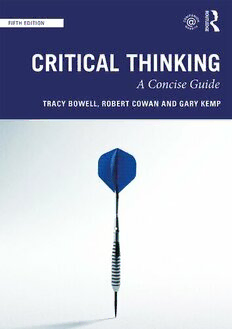 bowell and kemp critical thinking pdf