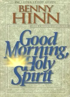 Download Good Morning Holy Spirit by Benny Hinn  - Get a PDF