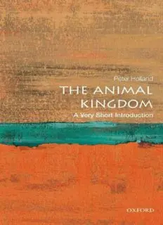 Download The Animal Kingdom : a Very Short Introduction PDF