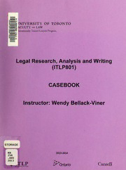 legal research analysis and writing 6th edition pdf