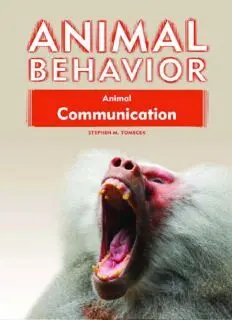 Download Animal Communication (Animal Behavior) PDF