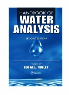 literature review on water analysis pdf