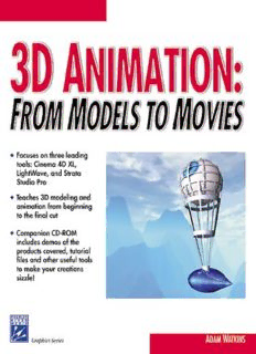Download 3D Animation: From Models to Movies PDF