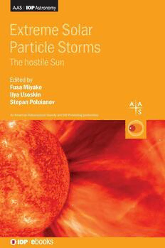 Download Extreme Solar Particle Storms: The Hostile Sun PDF by Ilya ...
