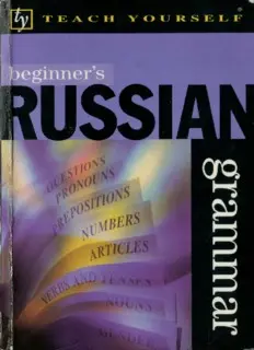 a comprehensive russian grammar pdf download