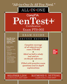 Download Comptia Pentest+ Certification All-In-One Exam Guide, Second ...