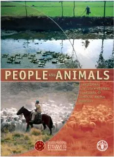Download People and Animals. Traditional Livestock Keepers: Guardians of  Domestic Animal Diversity (Fao Animal Production and Health Paper) PDF
